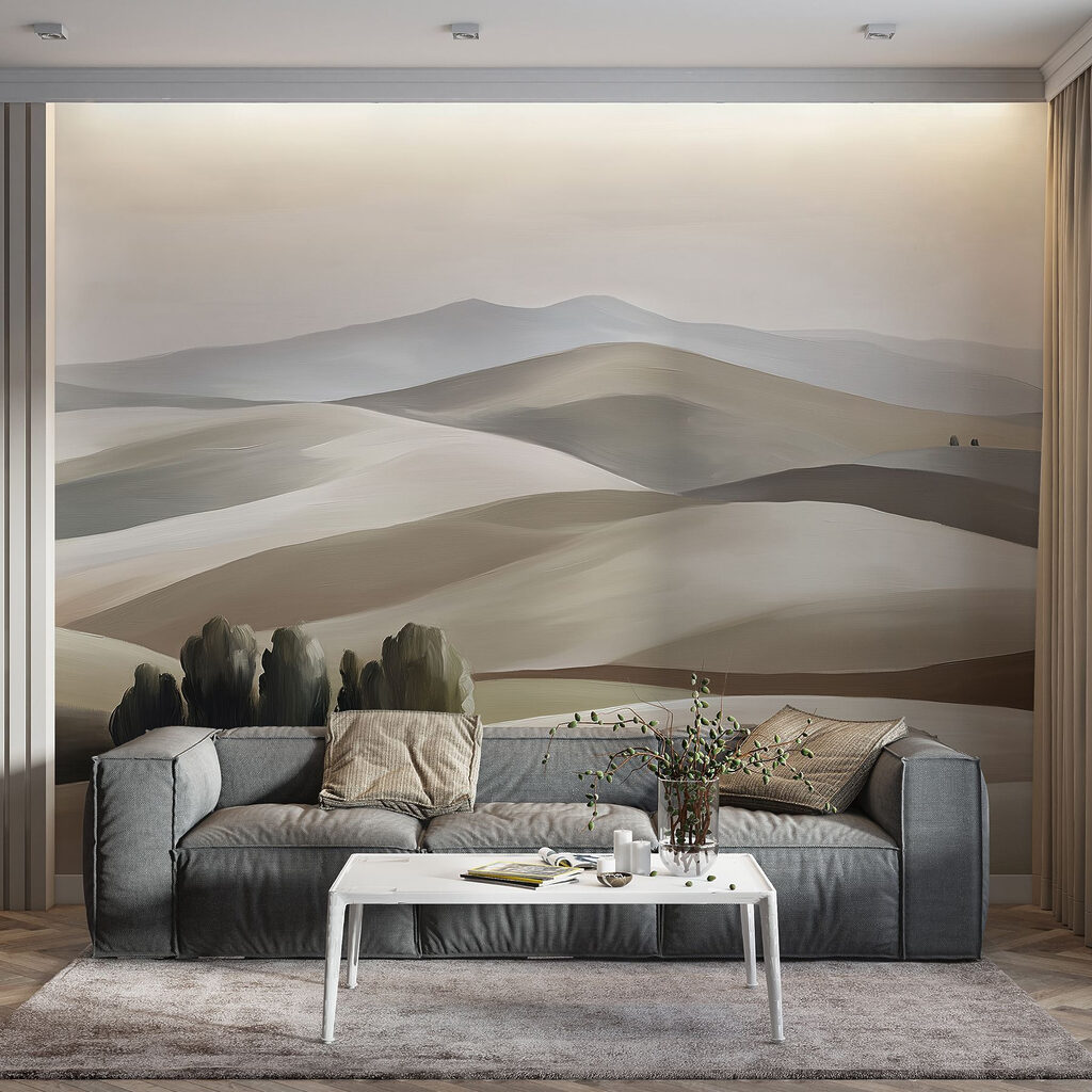 Alberi tra le colline — ambiente 3