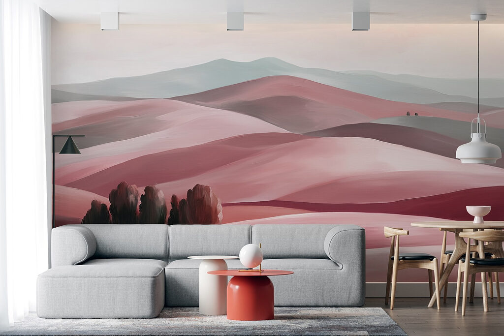 Alberi tra le colline — ambiente 2