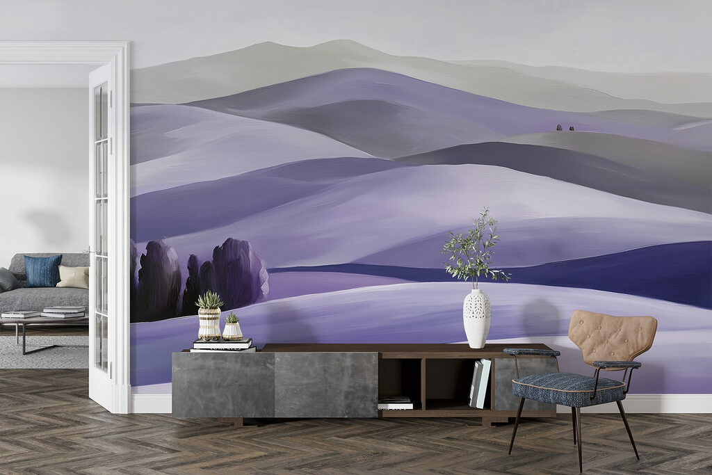 Alberi tra le colline — ambiente 1