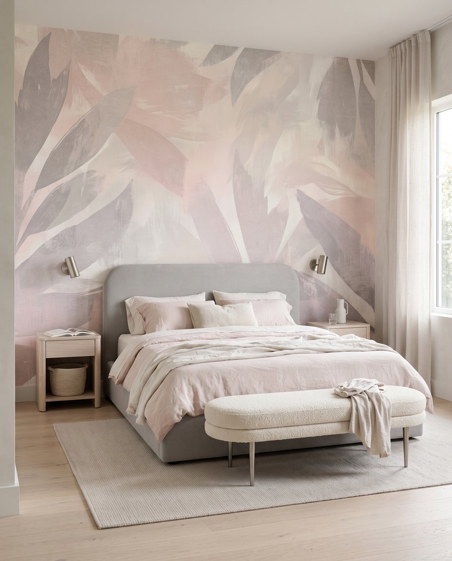 Foglie nella luce pallida — ambiente 2