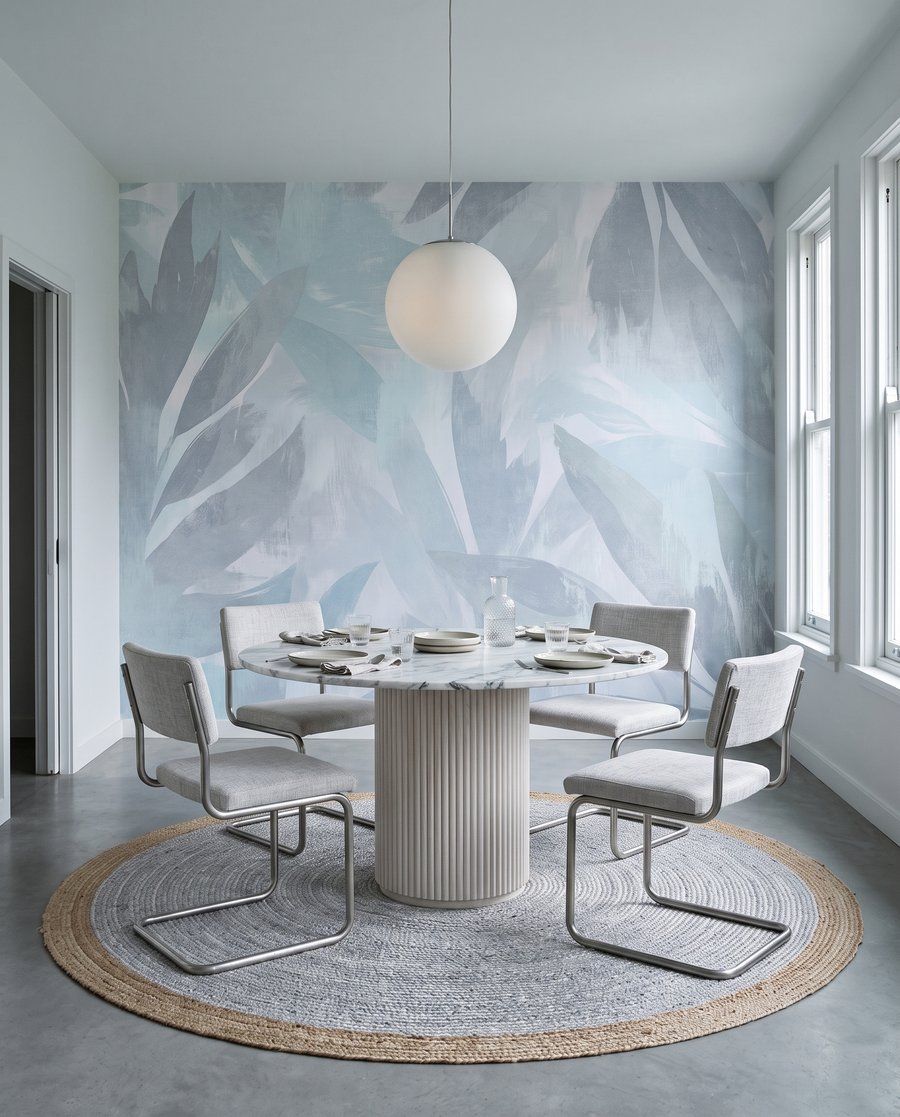 Foglie nella luce pallida — ambiente 1