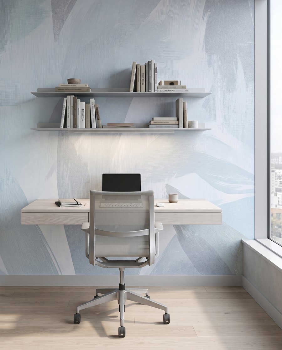 Foglie nella luce pallida — ambiente 4