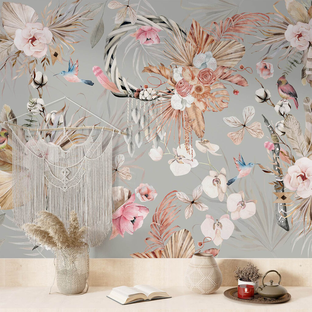 Fiori e uccelli delicati — ambiente 2