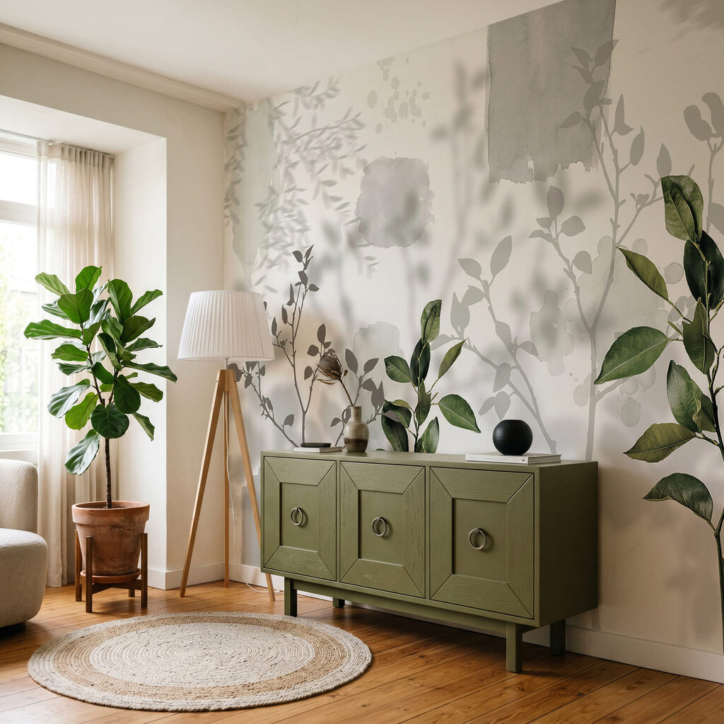 Rametti e foglie sfocate — ambiente 2