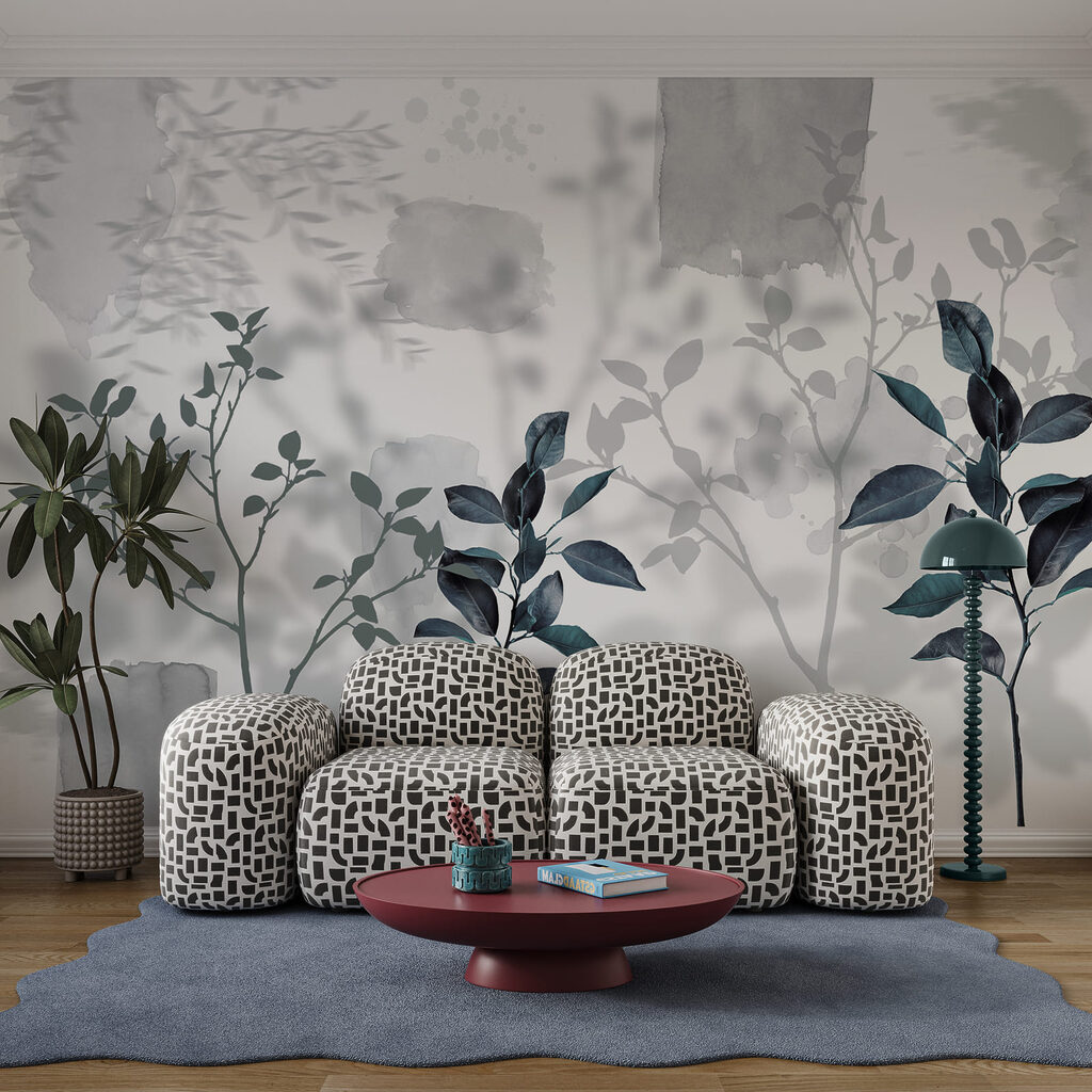 Rametti e foglie sfocate — ambiente 2