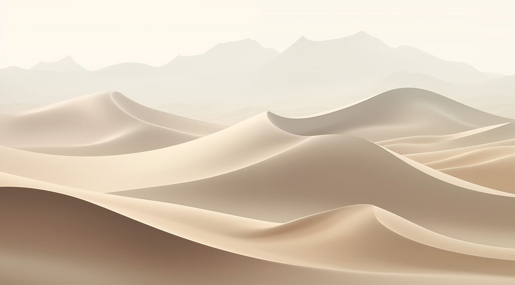Dune sotto monti pallidi — design completo