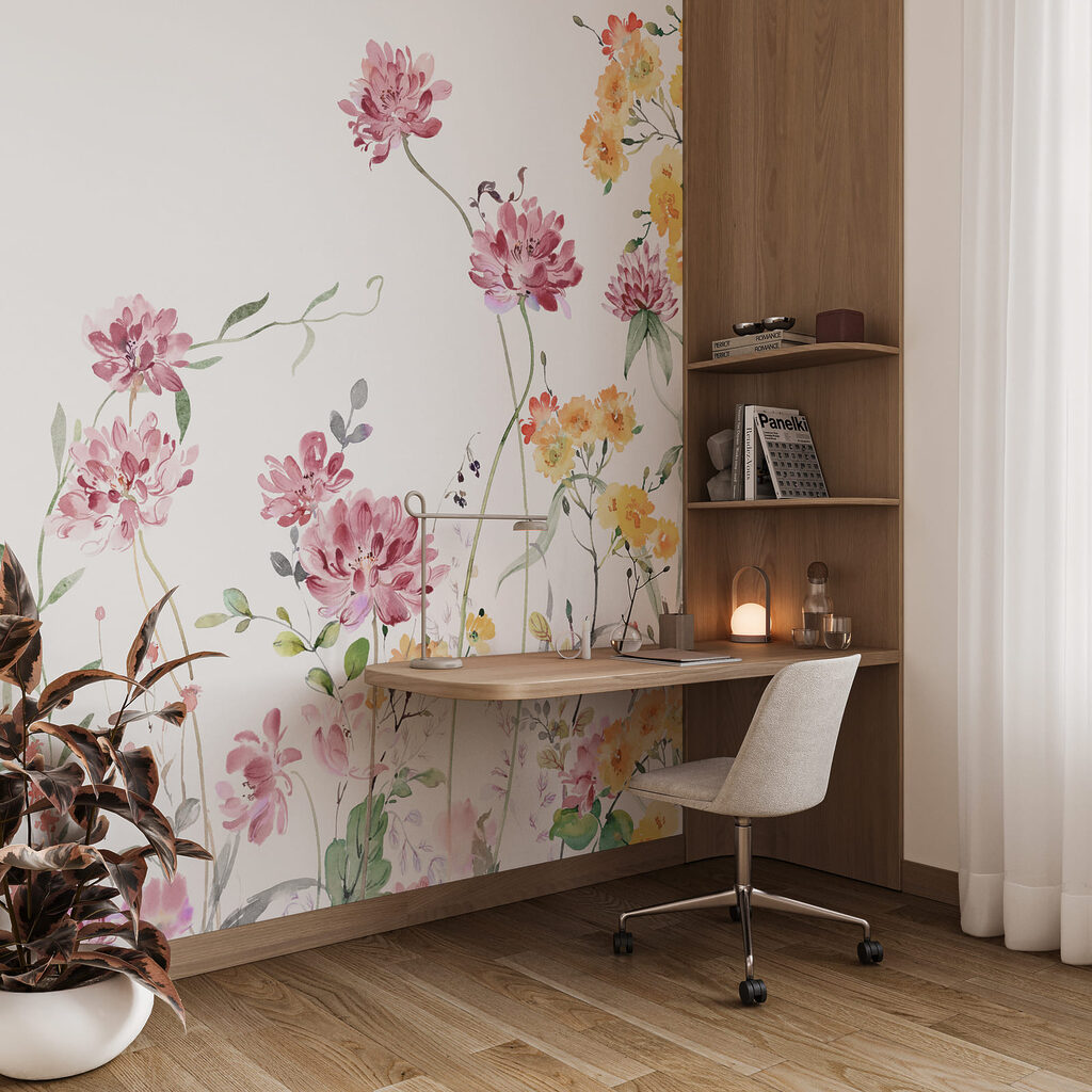 Fiori lungo il bordo — ambiente 3