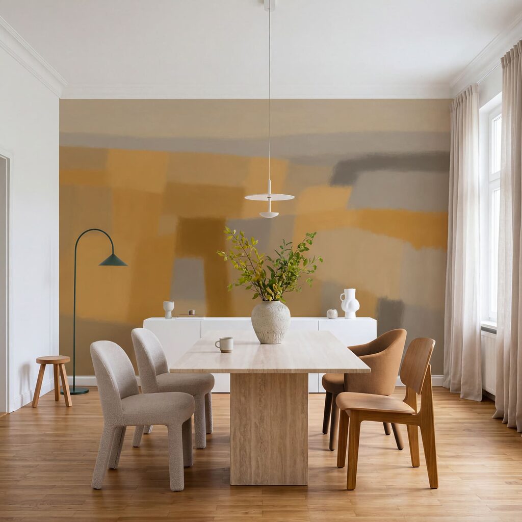 Blocchi di colore in un ambiente