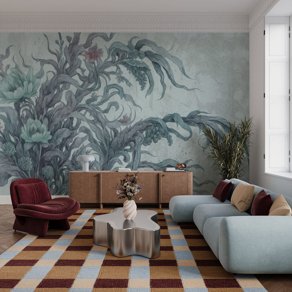 Piante ornamentali e fiori in un ambiente