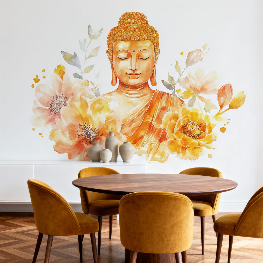Buddha tra i fiori — ambiente 3