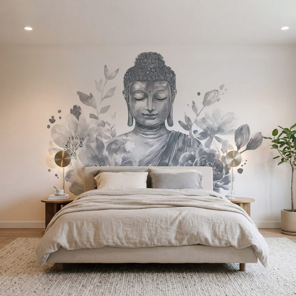 Buddha tra i fiori — ambiente 2