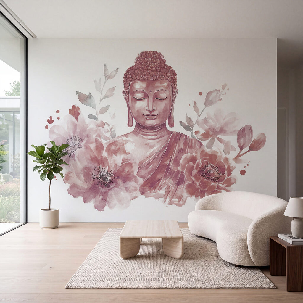 Buddha tra i fiori — ambiente 3