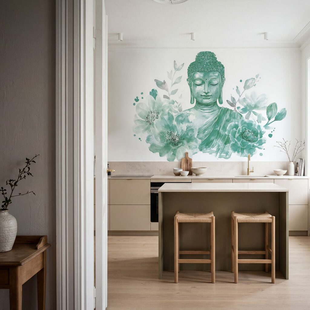 Buddha tra i fiori — ambiente 2