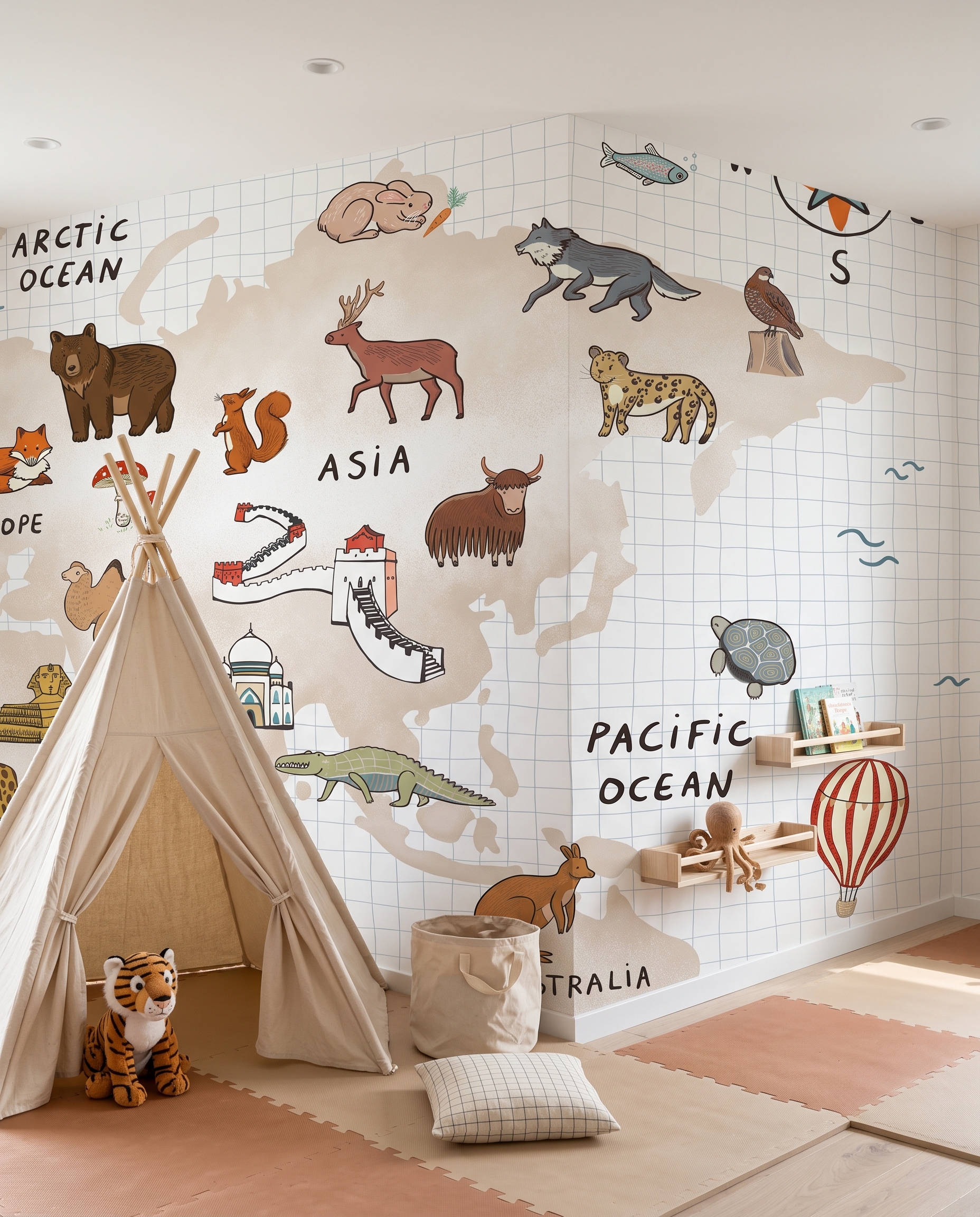 Mappa con palloncini — ambiente 3