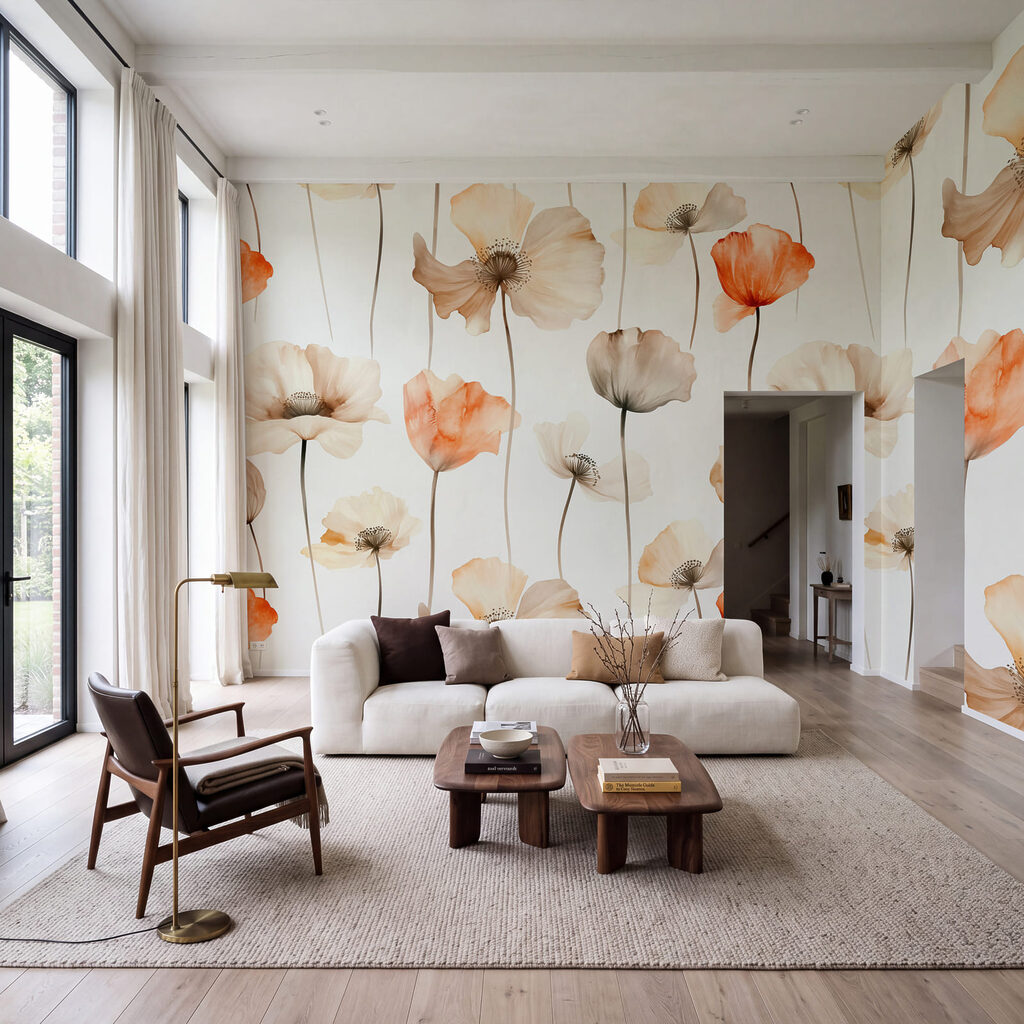 Teste arancio su bianco — ambiente 2