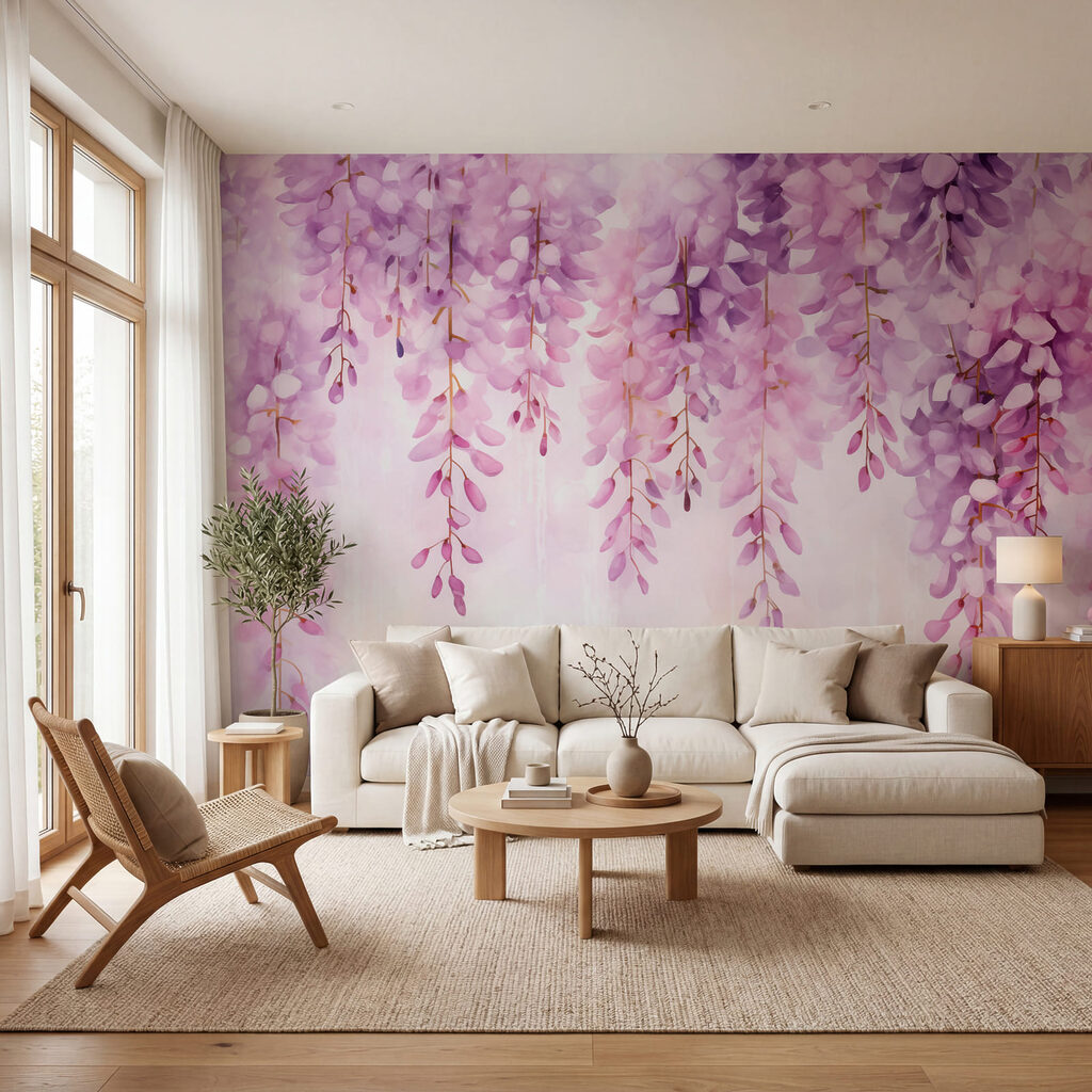 Grappoli in fiore in un ambiente