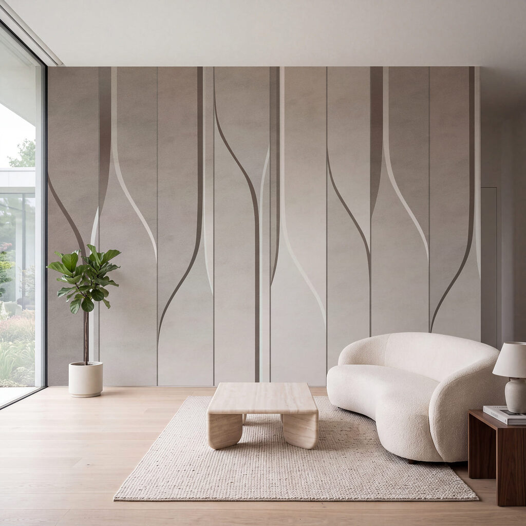 Linee ondulate sottili — ambiente 3