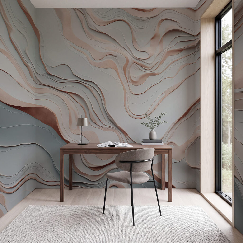 Strati ondulati chiari — ambiente 3