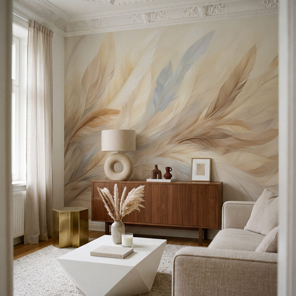 Piume in diagonale — ambiente 3