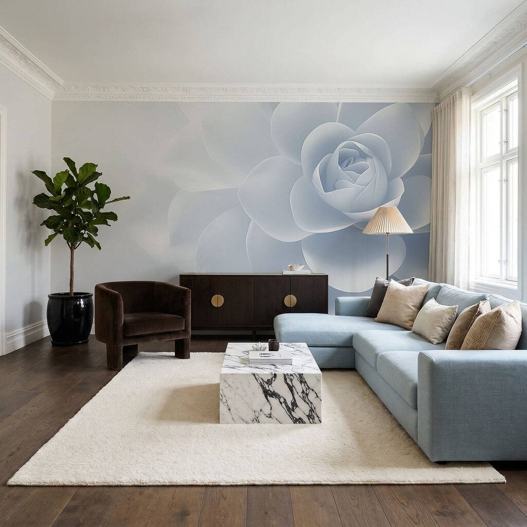 Rosa dai petali larghi — ambiente 2