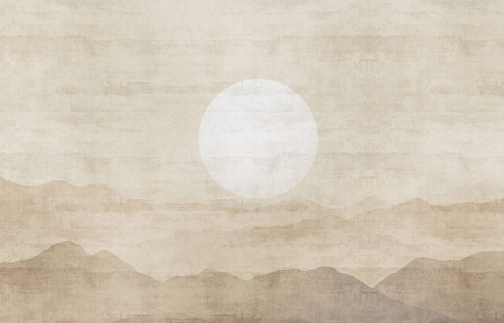 Sole bianco su sabbia — design completo
