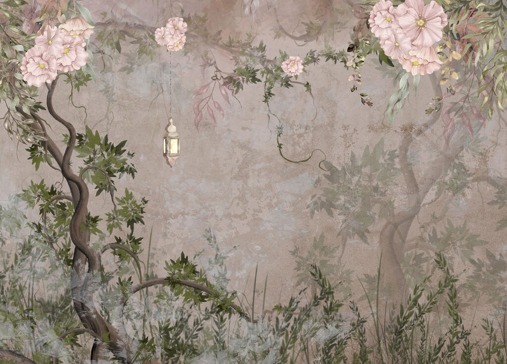Rose lungo il muro — design completo