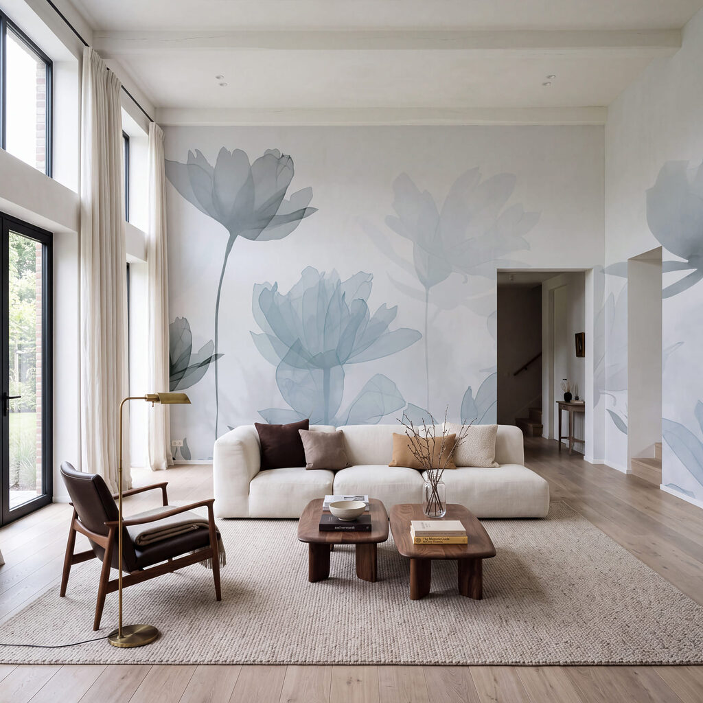 Fiori a strati trasparenti — ambiente 3