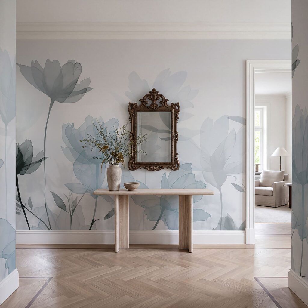 Fiori a strati trasparenti — ambiente 1