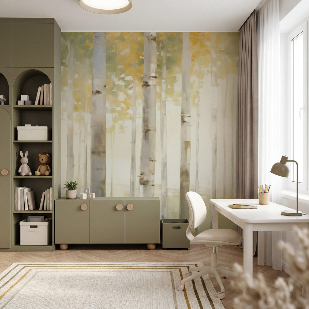 Betulle al mattino dorato — ambiente 3
