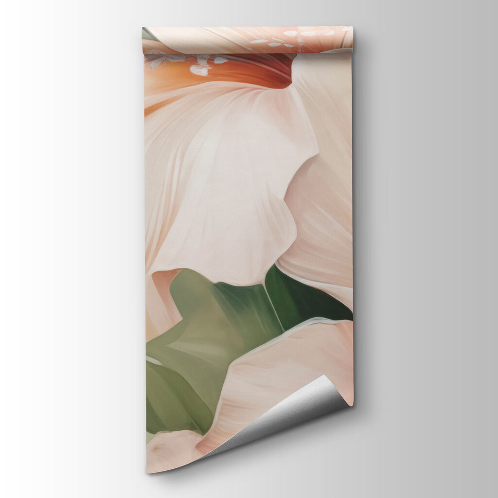 Fiori rosa e verde — vista del prodotto
