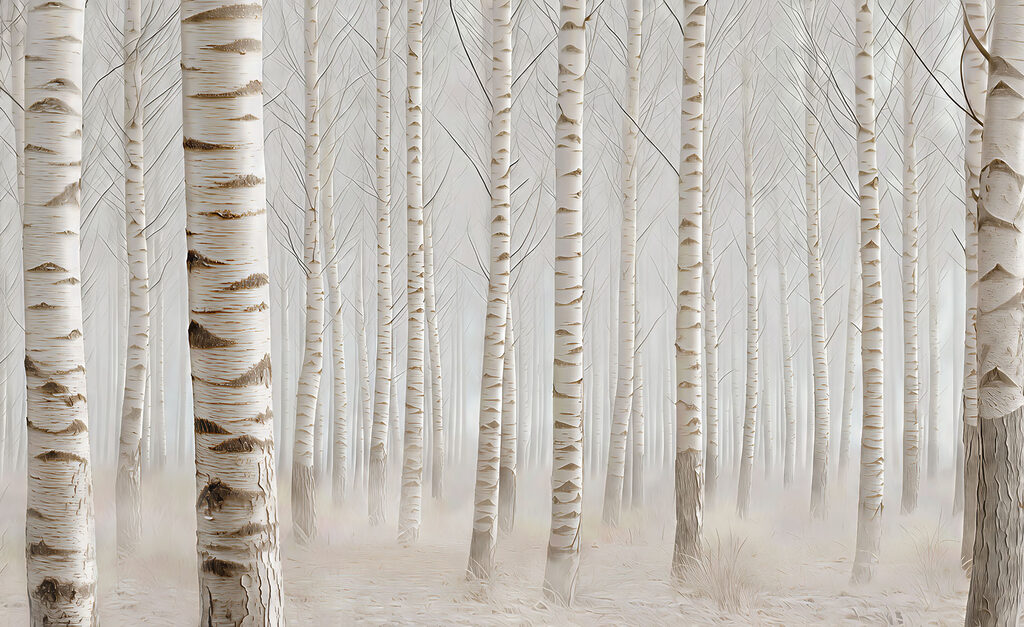 Betulle nella nebbia — design completo