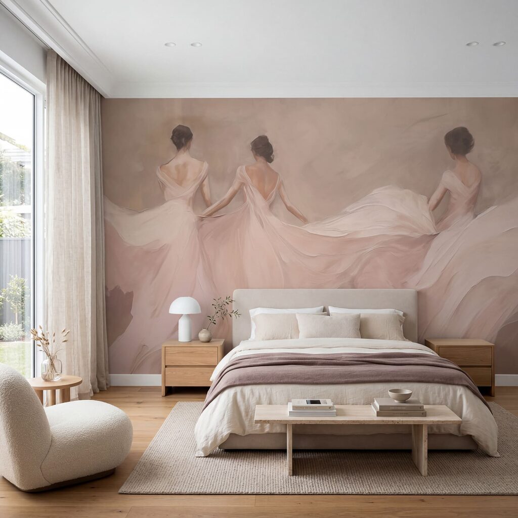 Tre ballerine in rosa — ambiente 2