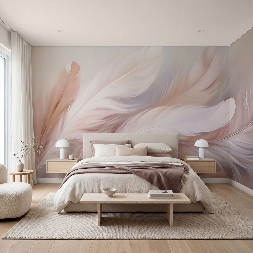 Piume rosa antico — ambiente 2