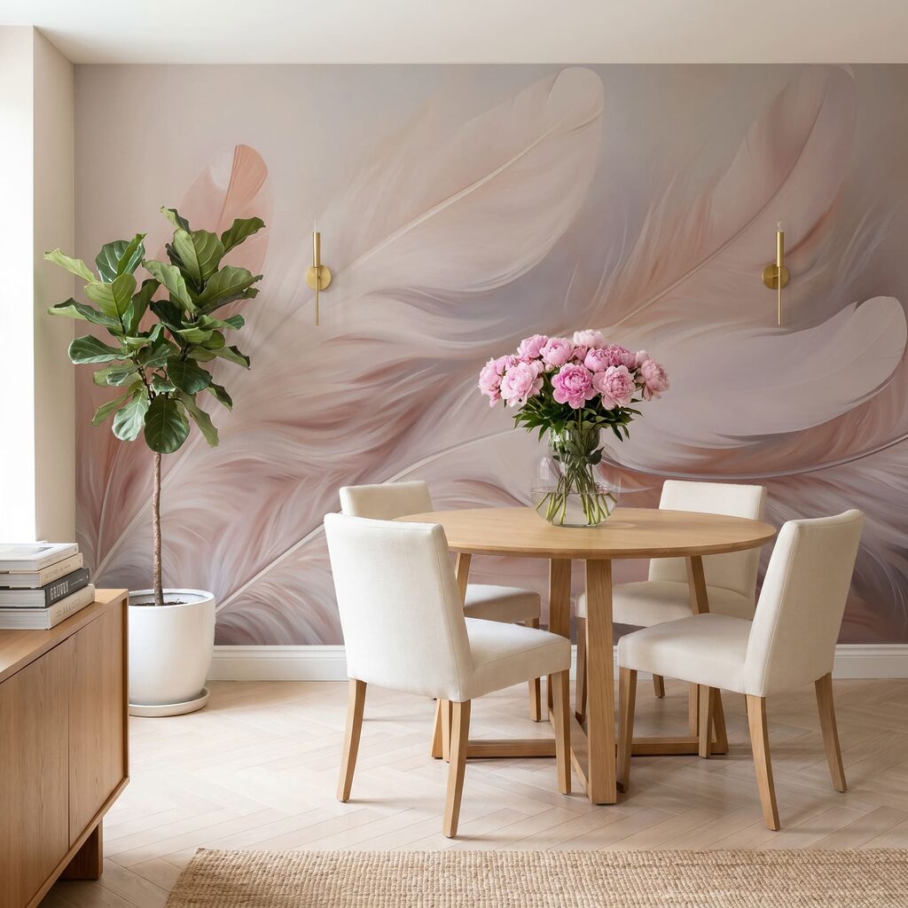 Piume rosa antico — ambiente 3