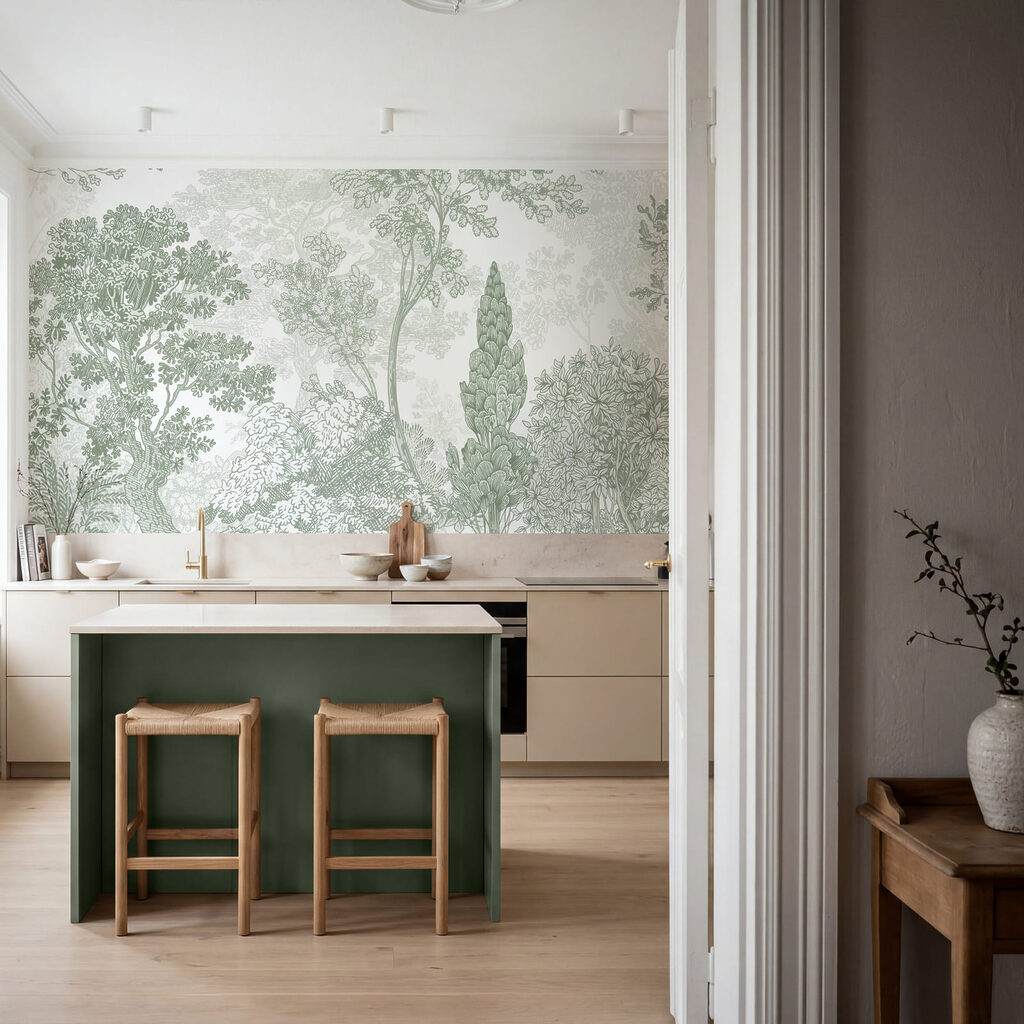 Giardino a linee sottili — ambiente 3