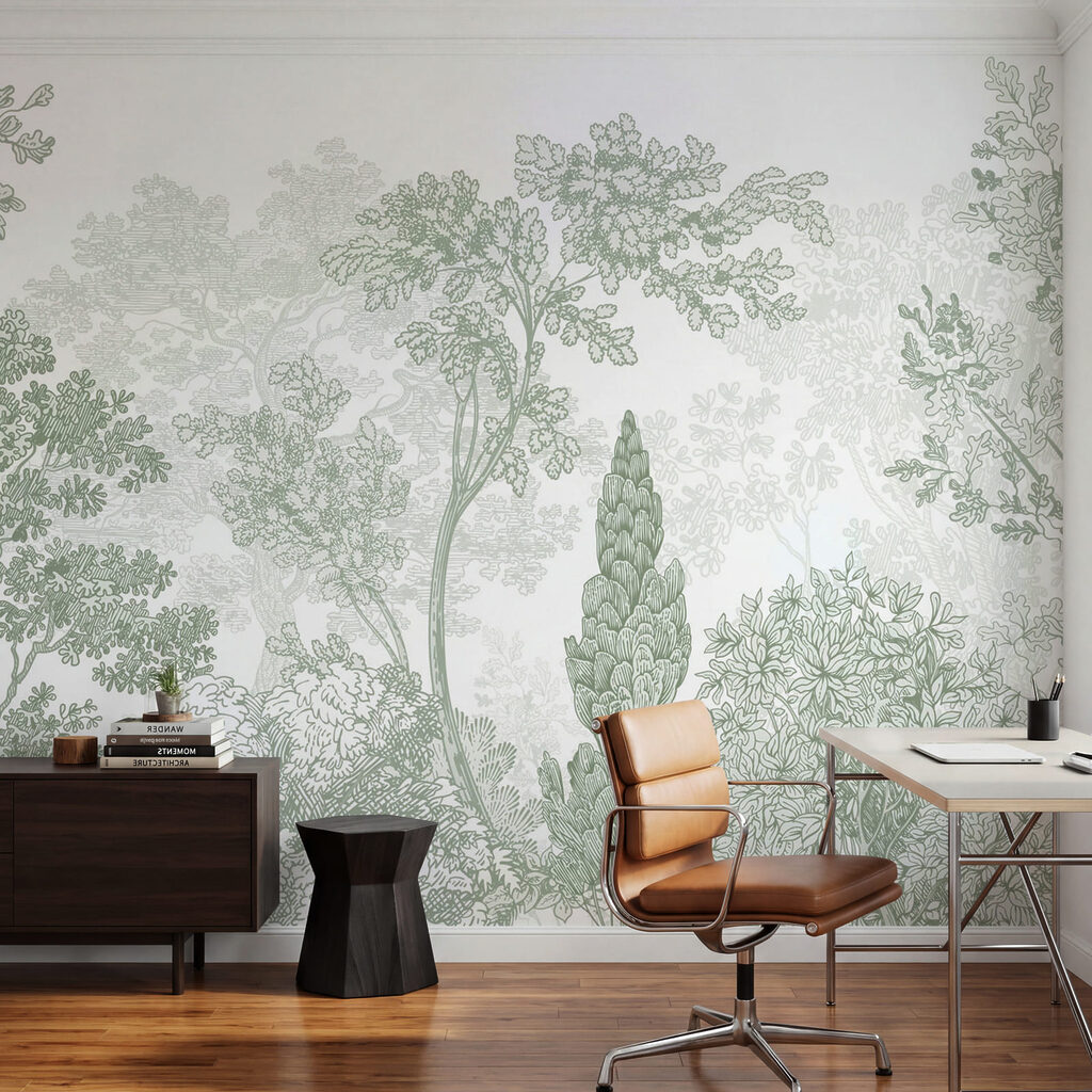 Giardino a linee sottili — ambiente 1