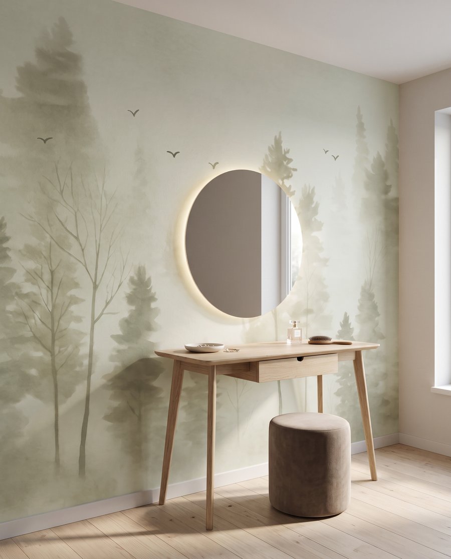 Uccelli nella foschia — ambiente 2