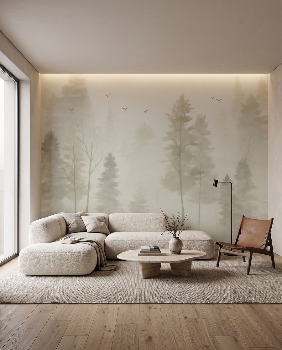 Uccelli nella foschia — ambiente 3