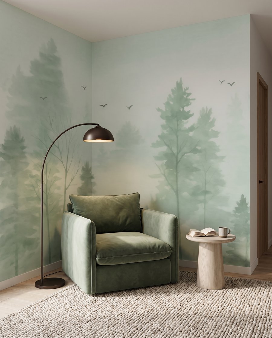 Uccelli nella foschia — ambiente 1