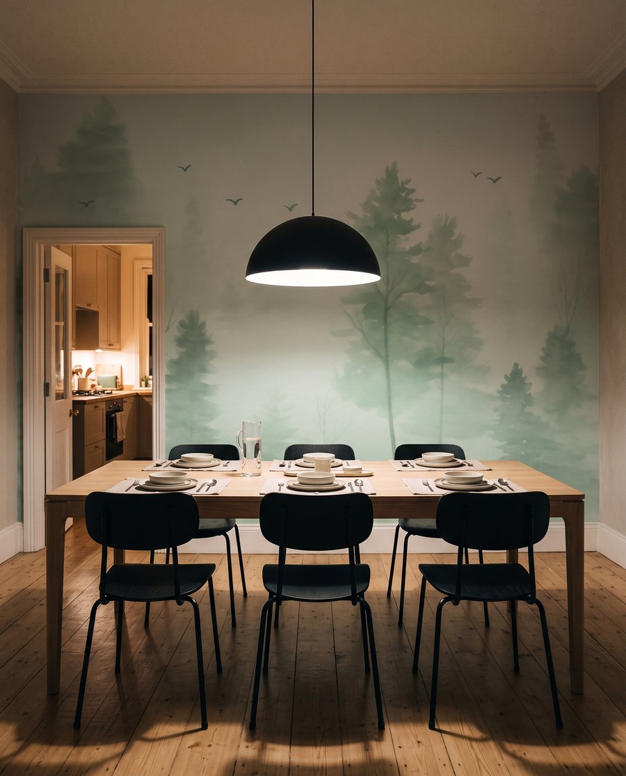 Uccelli nella foschia — ambiente 4