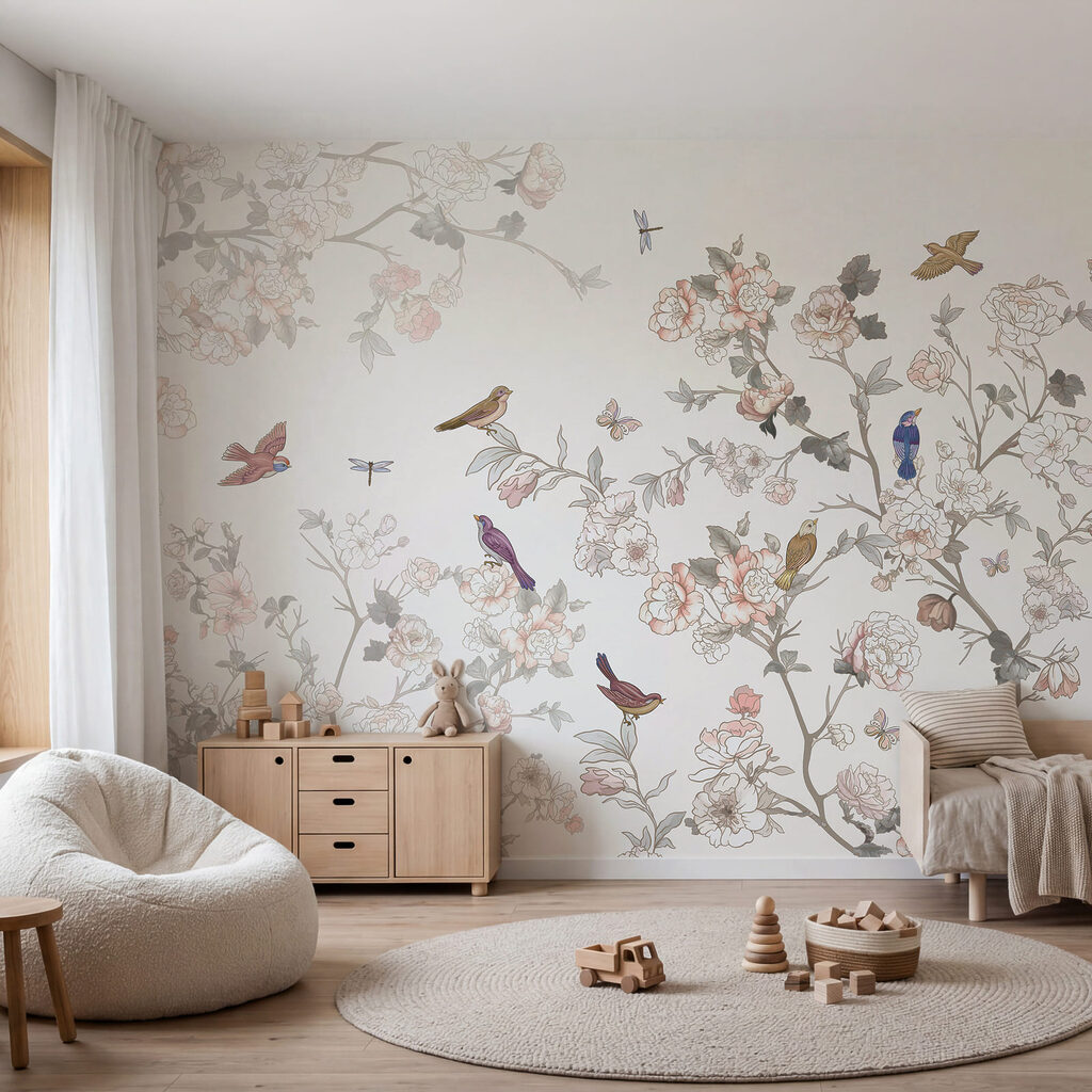 Linee sottili di fiori — ambiente 3