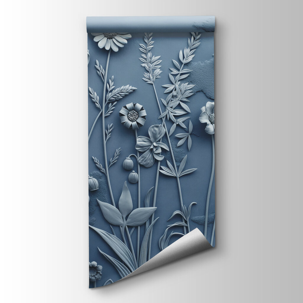 Fiori in rilievo — vista del prodotto
