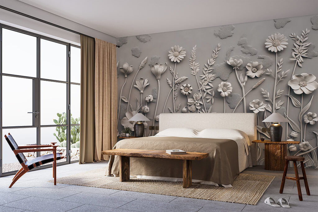 Fiori in rilievo — ambiente 2