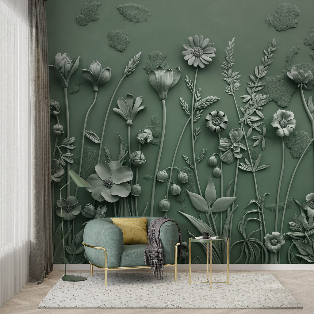Fiori in rilievo — ambiente 2