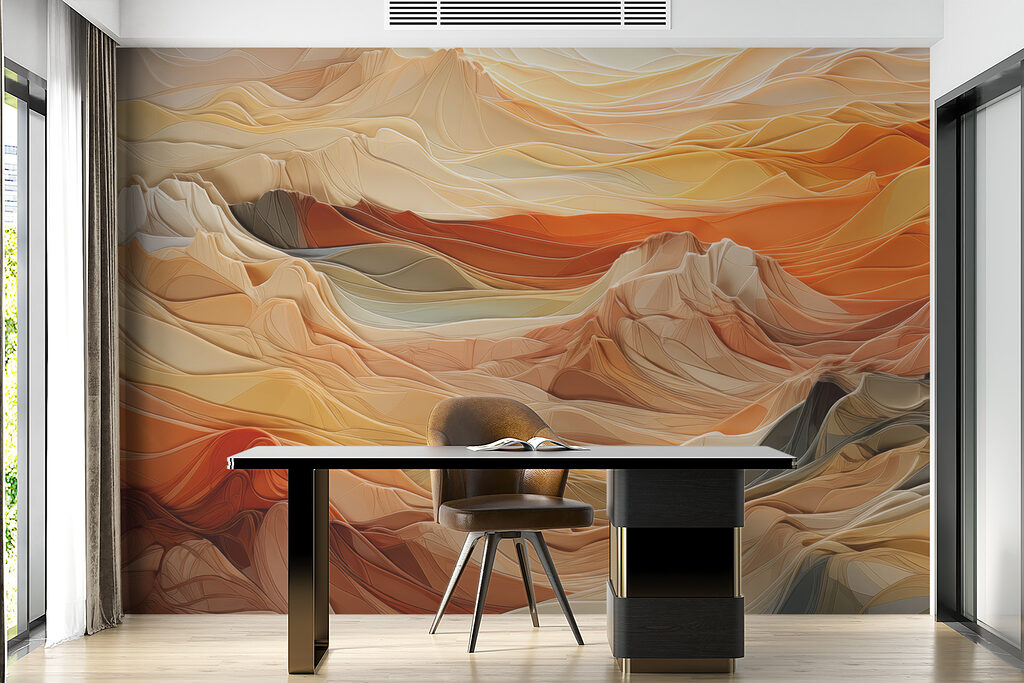 Strati di roccia arancio — ambiente 2