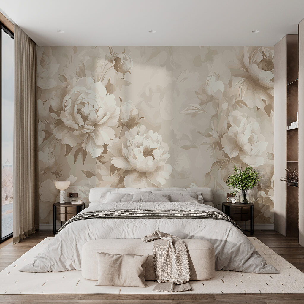Fiori bianchi su sabbia — ambiente 2