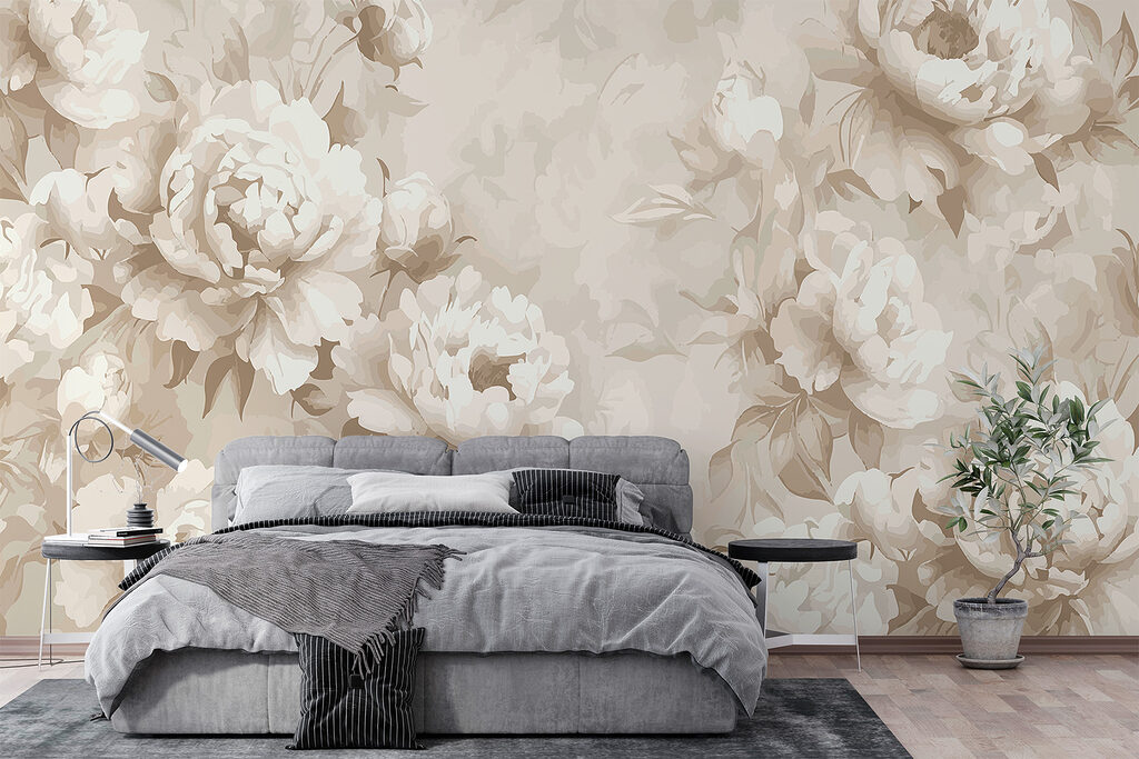 Fiori bianchi su sabbia — ambiente 3