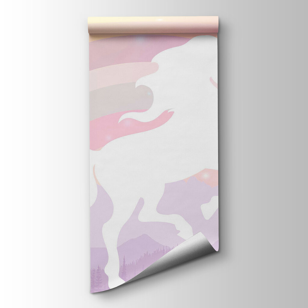Unicorno davanti all’arcobaleno — vista del prodotto