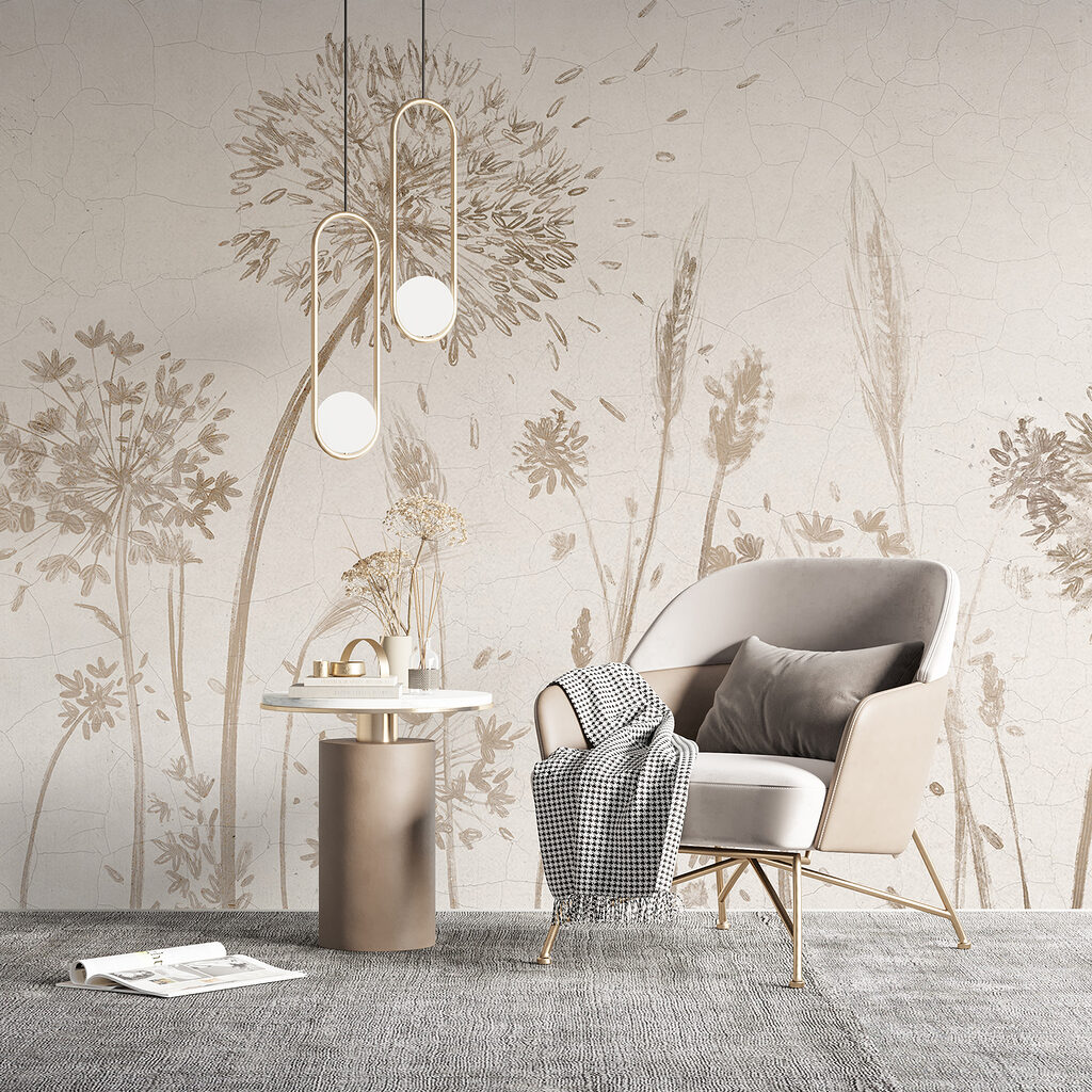 Fiori secchi in beige — ambiente 4
