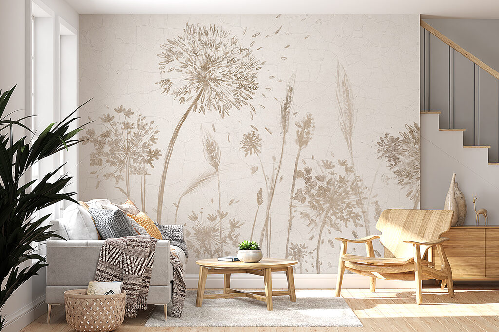 Fiori secchi in beige — ambiente 6